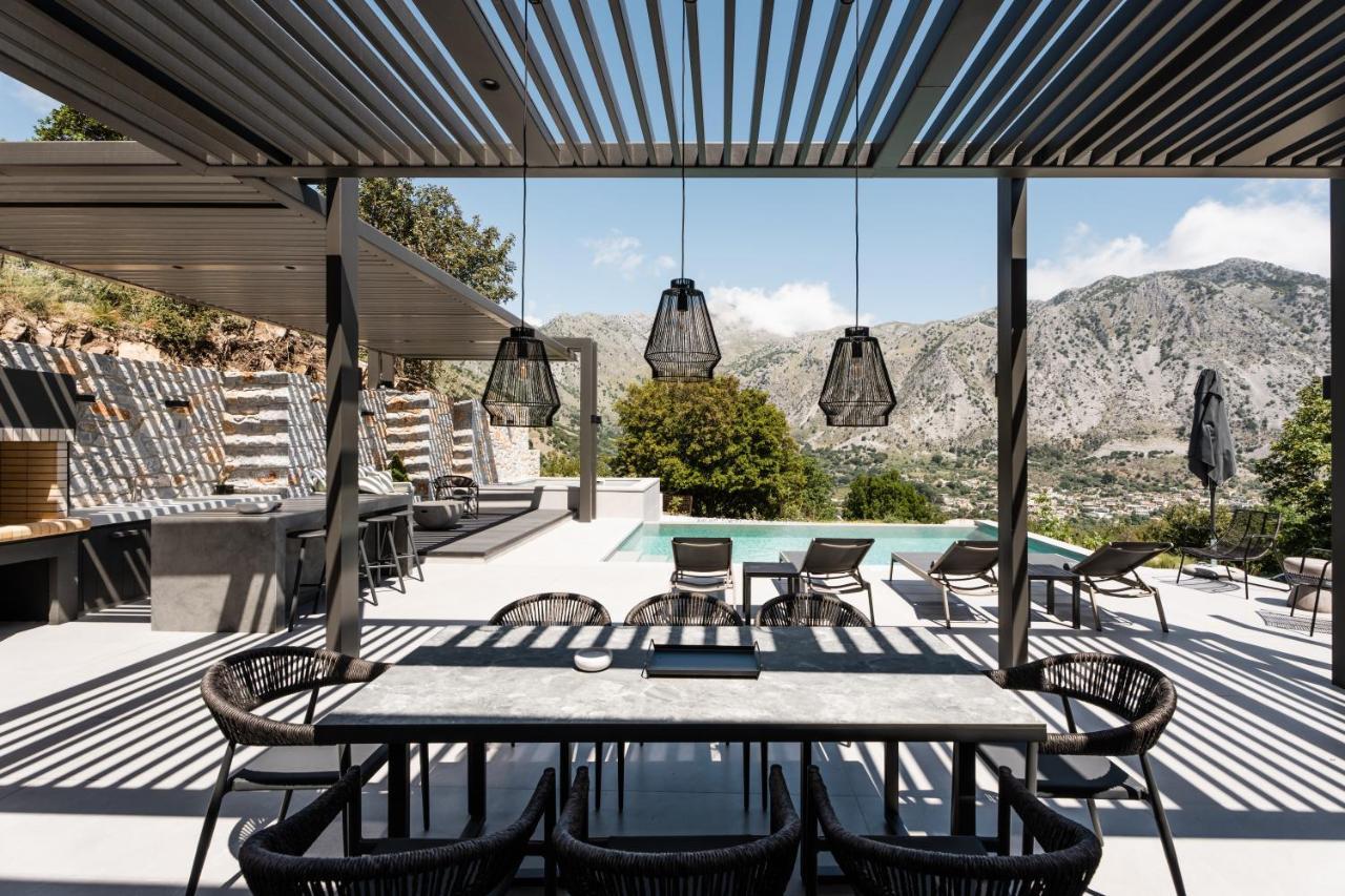 Eumelia Iconic Villa, With Heated Pool & Whirlpool, By Thinkvilla Asi Gonia Экстерьер фото